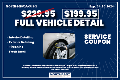 $30 off Full Vehicle Detail